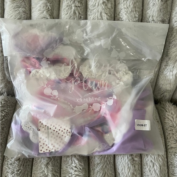 cheeky plum Other - cheeky plum grape mist vera swimsuit 5Y